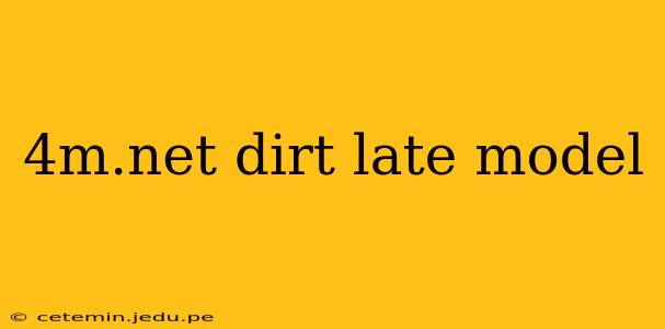 4m.net dirt late model