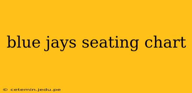 blue jays seating chart