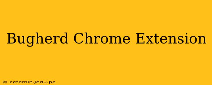 Bugherd Chrome Extension