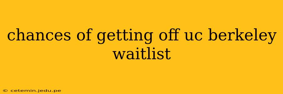 chances of getting off uc berkeley waitlist