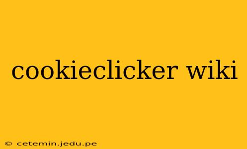 cookieclicker wiki