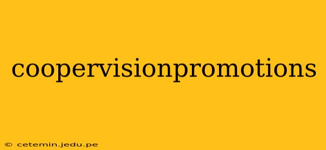 coopervisionpromotions