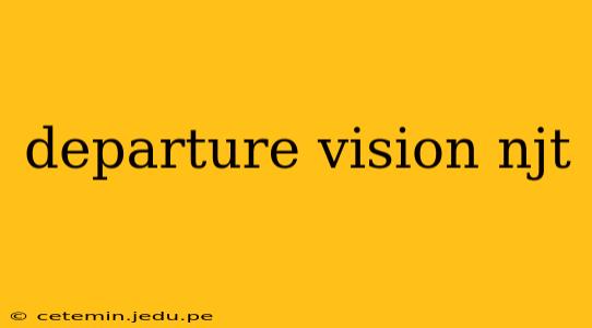 departure vision njt