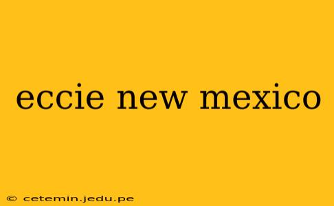 eccie new mexico