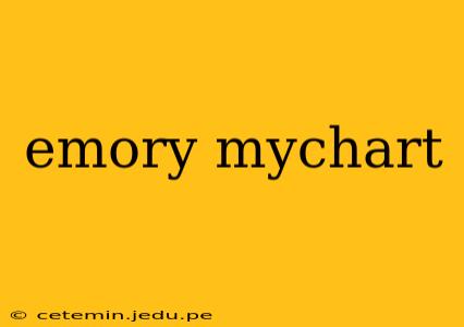 emory mychart
