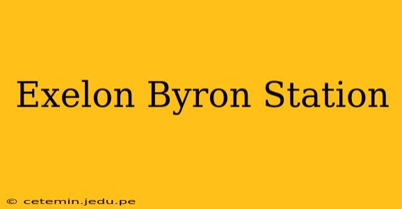 Exelon Byron Station