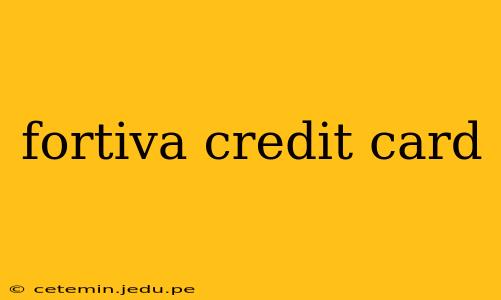 fortiva credit card