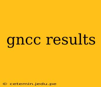 gncc results