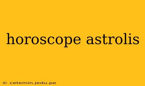 horoscope astrolis