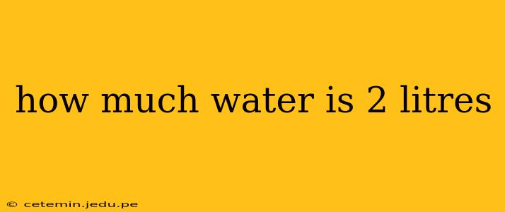 how much water is 2 litres