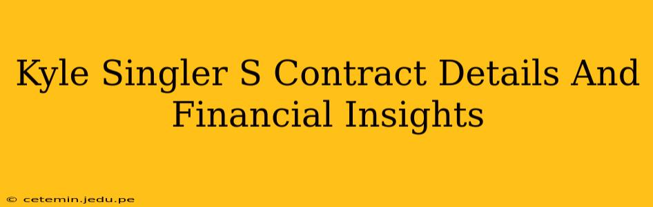 Kyle Singler S Contract Details And Financial Insights