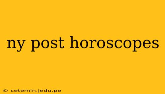 ny post horoscopes