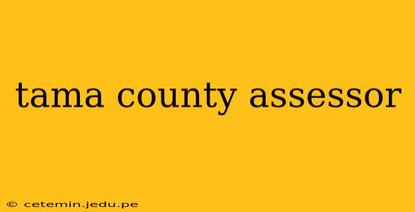 tama county assessor