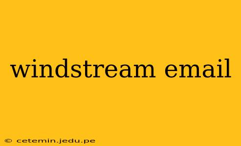 windstream email